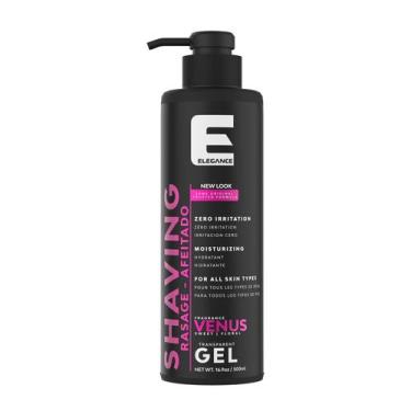 Imagem de Gel de Barbear Transparente E Elegance Fragrância Venus 500 ml
