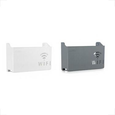 Imagem de Kit Com 2 Organizador Suporte de Roteador Modem Wi-fi Adesivo - THE YA