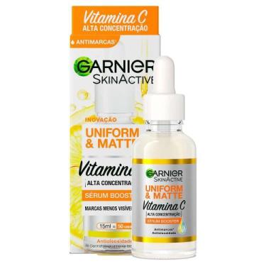 Imagem de Sérum Facial Garnier Uniform & Matte Vitamina C 15ml