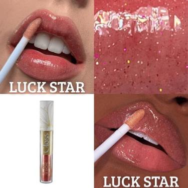 Imagem de Brilho labial bitarra beauty 4ml - LUCK STAR - textura leve, cremoso, 