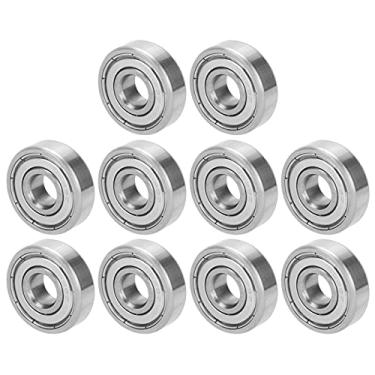 Imagem de Rolamentos de skate, rolamentos de esferas Rolamentos de rodas de aço inoxidável para Skates patins em linha patins patins patins