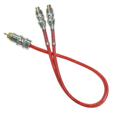 Imagem de Cabo Y Rca Evus Premium 1 Macho + 2 Femea 40cm C-027