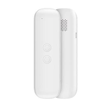 Imagem de Intérprete de idiomas bidirecional portátil - Tradução simultânea bidirecional, tradutor de bolso de idiomas, intérprete de idiomas em tempo real, traduções inteligentes em tempo real (branco)