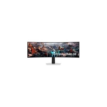 Imagem de Monitor Gamer Curvo Samsung Odyssey 49" OLED, Super Ultrawide, 240Hz, 0.03ms, HDMI e DP, Freesync Premium, Prata - LS49CG930SLMZD