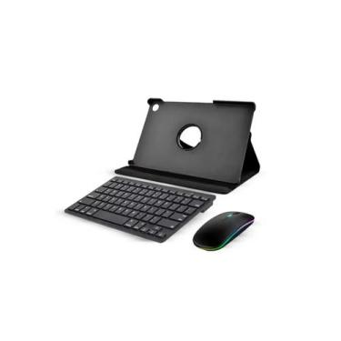Imagem de Capa Case  Tablet Galaxy Teclado E Mouse Bluetooth S6 Lite - Altomex 