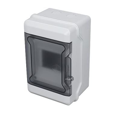 Imagem de Caixa de Proteção de Distribuição de Energia de 4 Vias Conveniente de Usar Caixa de Proteção de Distribuição de Energia IP65 à Prova d'água Prevenir Choque Elétrico Nos Dedos