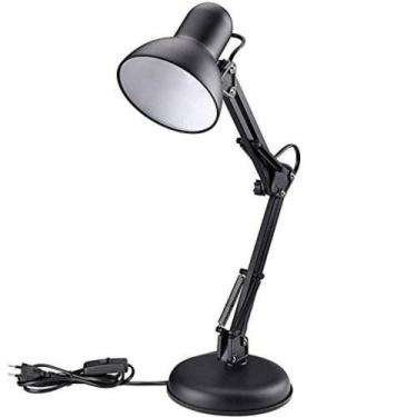 Imagem de Luminaria Articulada De Mesa Bivolt Com Base Preto - Bc Bora Colega Sh