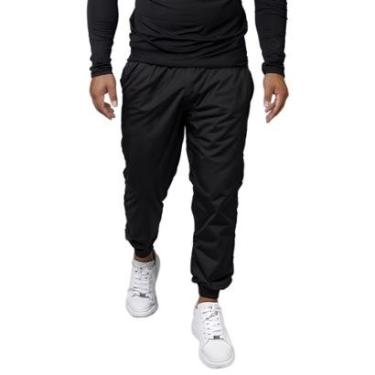 Imagem de Calça Jogger Corta Vento Lisa para esportes confortável leve-Masculino