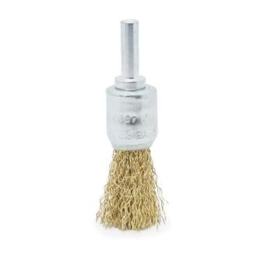 Imagem de Escova De Aço Pincel Rotativa P/ Furadeira 1/4X3/4" 19MM - Tradestar