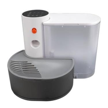 Imagem de Fonte de água Inteligente para Animais de Estimação, Dispensador Automático de água para Animais de Estimação 3L, Fonte de água Sem Fio USB de 9,92 Polegadas para Gatos, Tigela