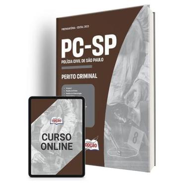 Imagem de Apostila PC-SP 2024 - Perito Criminal - Apostilas Opção