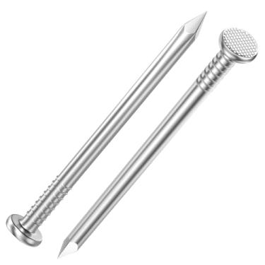 Imagem de BNUOK Pregos de hardware de 5 cm, (150 peças) pregos de aço inoxidável de 5 kg, pregos para pendurar imagens, pregos pequenos, pregos de parede, pregos de madeira