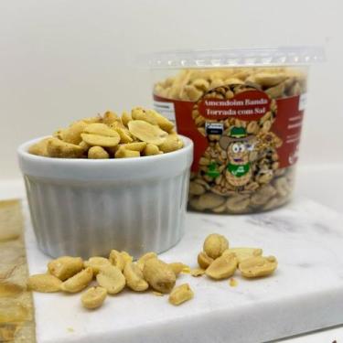 Imagem de Amendoim Torrado Com Sal Sem Pele Salgado - Premium 200gr Suculento - 