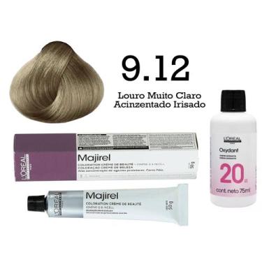 Imagem de Coloração Majirel 9.12 Louro Muito Claro Acinzentado Irisado + Emulsão