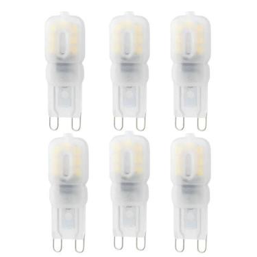 Imagem de 6 Lâmpada Led G9 2w 2700k 180lm Branco Quente Save Energy