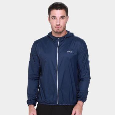 Imagem de Jaqueta Corta Vento Fila Racer Run Masculina, Marinho, P