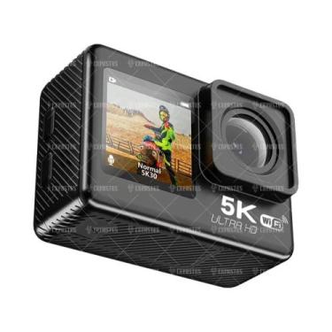 Imagem de Câmera de Ação 4K/5K CERASTES - WiFi, Anti-Shake, Tela Dupla, 170° Gra