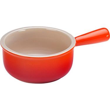 Imagem de Le Creuset Tigela de sopa de cebola francesa de grés, 473 ml, chama