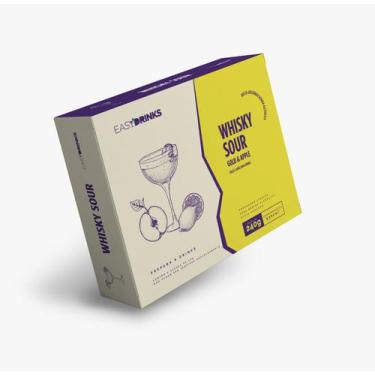 Imagem de Whisky Sour Gold & Apple 240g (6x40g) - Easy Drinks