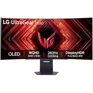 Imagem de Monitor GamerLG UltraGearOLED Curvo 45, QHD, 45GS95QE-B