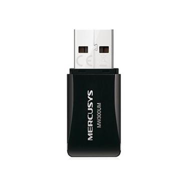 Imagem de Adaptador Wifi Mercusys Mw300um Usb N300 / 2.4ghz - 300mbps