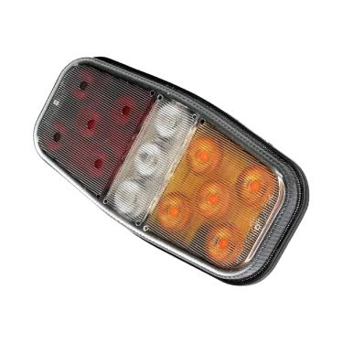 Imagem de Lanterna Traseira Led Reboque Carretinha Canoinha 12v