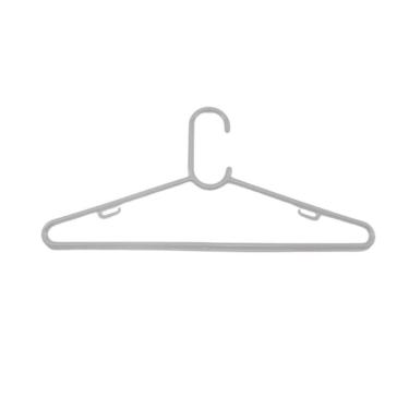Imagem de Cabide Plástico C Adulto Branco