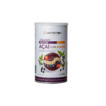 Imagem de Colágeno Proteico em Pó Sabor Açaí com Banana 442g | The Nutrition – Com Proteínas Vegetais, Sem Açúcar, Ideal para o Dia a Dia