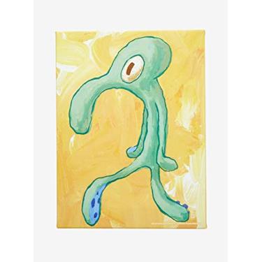 Imagem de Hot Topic Bob Esponja Calça Quadrada Bold And Brash Mini Canvas Wall Art MULTI NONE