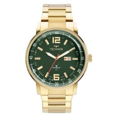 Imagem de Relógio Technos Masculino Golf Dourado - 2115MWD/1V