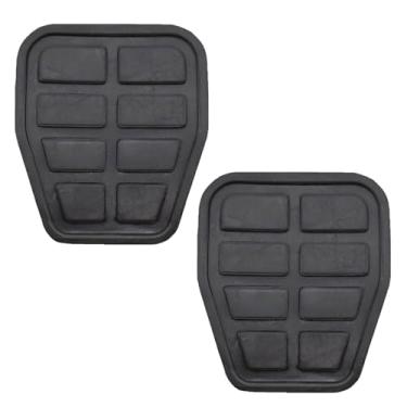Imagem de Papakesue 2 peças 321721173 Capa de borracha para pedal de embreagem de freio compatível com VW Jetta Golf Mk2 Mk3 Passat B2 B3 B4 Polo Mk2 Mk3