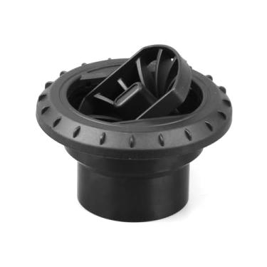 Imagem de Saída de duto de saída de ar do aquecedor de estacionamento de 60 mm, saída de saída de ar do aquecedor de carro rotativa ZDHQLHJ 360 graus, tampa de saída de ar do aquecedor a diesel com painel