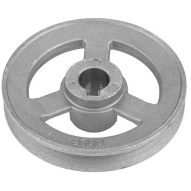 Imagem de Polia Motor Maquinas Costura Industrial 90mm Eixo 15mm Textil - Evolve