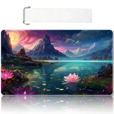 Imagem de MTG Playmat DAUXID Premium costurado com zonas de 60 x 35 cm de borrac