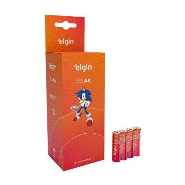 Imagem de Pilha de Zinco AA Comum - Caixa com 40 Unidades - Elgin