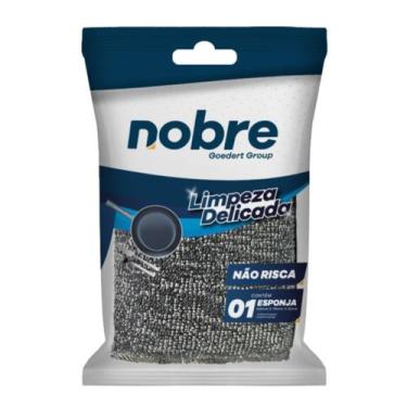 Imagem de Esponja Nobre Limpeza Delicada Poliéster e Poliuretano