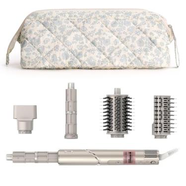 Imagem de dadop Estojo de viagem estilo Shark Flex para secador de cabelo Dyson, bolsa de viagem acolchoada, organizador de acessórios, estojo de transporte de ferro de frisar para Shark Dyson Revlon