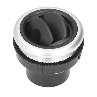 Imagem de AUNMAS Defletor de Ventilação de Ar do Painel, Material ABS, Grade AC Redonda Giratória para Carro, RV, Barco e ônibus