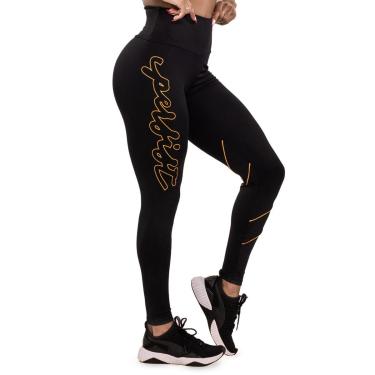 Imagem de Legging Persist Poliamida Com Estampa Emborrachada Donna Carioca-Feminino