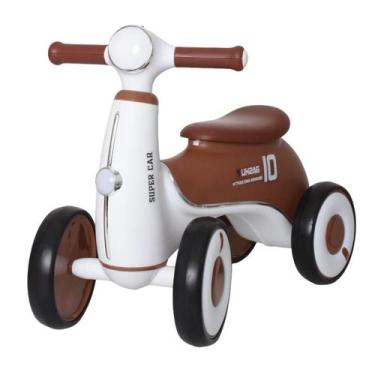 Imagem de Bicicleta de Equilíbrio Deslizante 4 Rodas com Luz e Música - AJATO ST