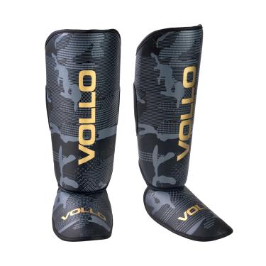 Imagem de Protetor de Canela Caneleira Muay Thai Kickboxing PU Vollo