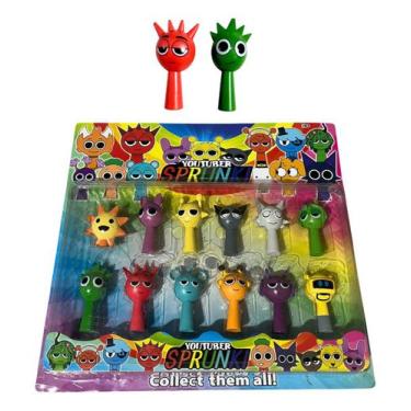 Imagem de Bonecos Sprunki 12 Personagens Colecionáveis