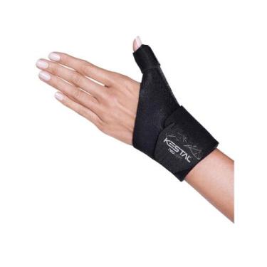 Imagem de Tala Polegar Ajustável Bilateral Neosoft Kestal, Preto