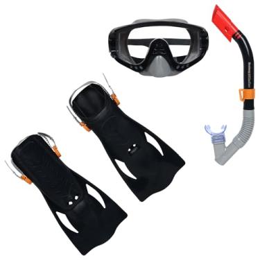 Imagem de Bel - Kit Snorkel Juvenil Spark Wave com Máscara de Mergulho e Nadadeiras Cores Sortidas