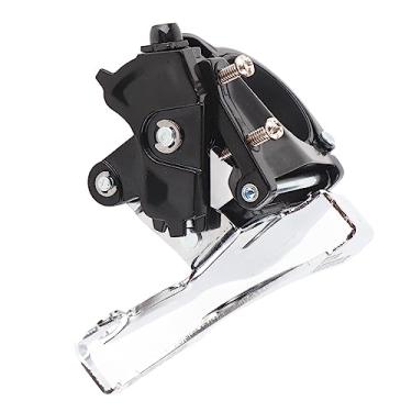 Imagem de KIMISS Adequado para Desviador Dianteiro de Bicicleta LeBycle Braçadeira de 9/10 Velocidades para Bicicletas de Montanha, Substituição Universal Com Parafusos de Ajuste H/L e Corrente Guia de Aço