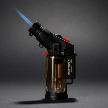 Imagem de Mini Maçarico a Gás Recarregável Ajustável para Culinária