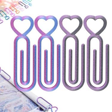 Imagem de 4 peças de clipes de rolo de telas de arte de diamante, suporte de clipe de papel grande para pintura de diamante, clipes de papel de tela e pintura para arte DIY 5D, agulha de papel de plástico para