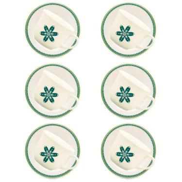 Imagem de Xícara de chá com Pires Estampa Donna Campestre 200ml 6 Unidades - Biona R135724