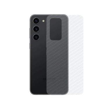 Imagem de Película Para Samsung Galaxy S23 Plus - Traseira De Fibra De Carbono - Gshield