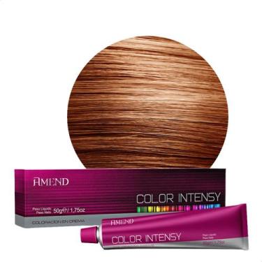 Imagem de Tinta de Cabelo Amend Color Intensy 8.4 Louro Claro Acobreado 50g